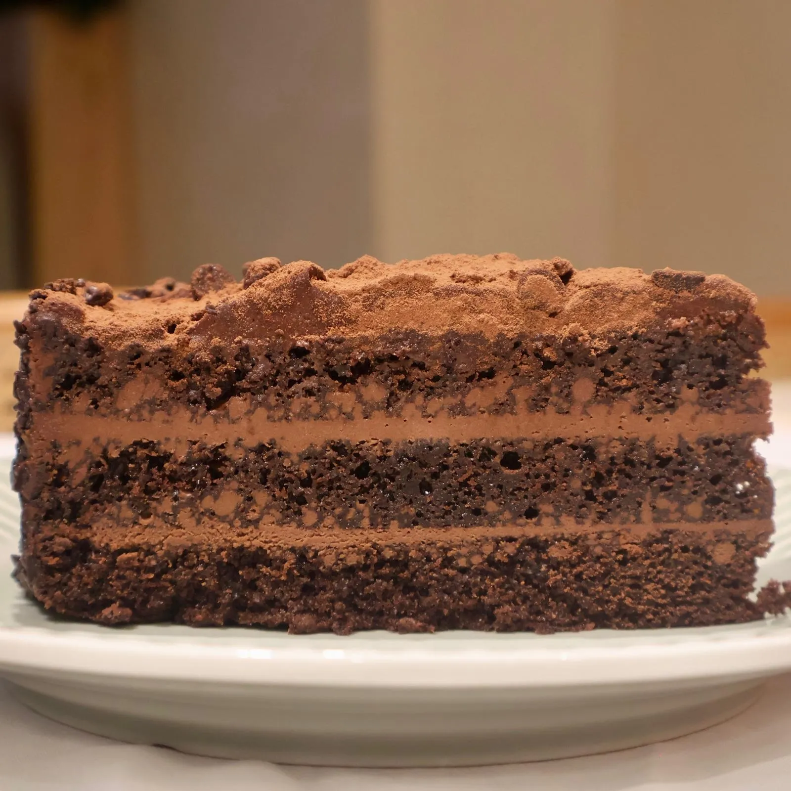 Belgian chocolate dessert