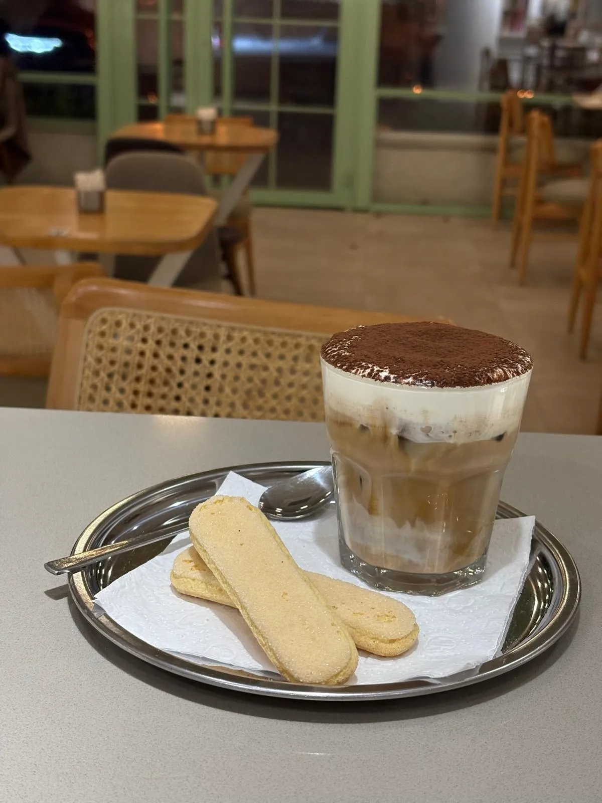 Tiramisu latte